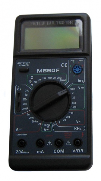 Цифровой мультиметр Master Professional М890F с функцией измерения частоты
