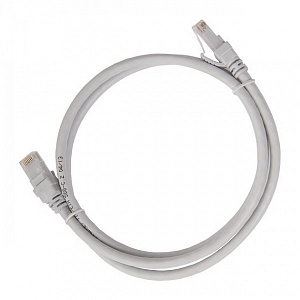 Коммутационный шнур (патч-корд) кат.6 FTP LSZH 15м серый (PC01-C6FL-15M)