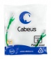 Патч-корд Cabeus PC-UTP-RJ45-Cat.6-0.3m-GN зеленый