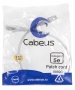 Патч-корд Cabeus PC-FTP-RJ45-Cat.5e-0.5m-LSZH серый