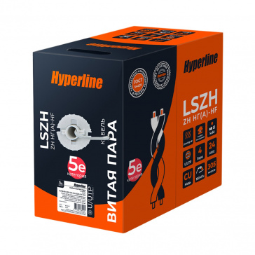 Кабель Hyperline, произведённый на российском заводе