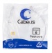 Патч-корд Cabeus PC-UTP-RJ45-Cat.6-0.5m-WH белый