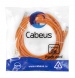 Патч-корд Cabeus PC-UTP-RJ45-Cat.5e-5m-OR оранжевый