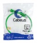 Патч-корд Cabeus PC-UTP-RJ45-Cat.5e-0.5m-GN зеленый