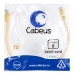 Патч-корд Cabeus PC-UTP-RJ45-Cat.6-0.5m-YL желтый