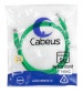 Патч-корд Cabeus PC-UTP-RJ45-Cat.5e-1m-GN зеленый