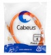 Патч-корд Cabeus PC-UTP-RJ45-Cat.6-1.5m-OR оранжевый