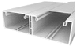 Модульный короб Efapel 185 х 50 мм, с перегородкой