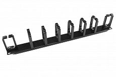 Hyperline CM-1U-V6H2-PL Кабельный организатор с пластиковыми кольцами 8 колец, 19