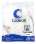 Патч-корд Cabeus PC-FTP-RJ45-Cat.5e-0.3m-LSZH серый