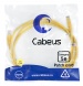 Патч-корд Cabeus PC-UTP-RJ45-Cat.5e-2m-YL желтый