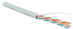 Hyperline UUTP4-C5E-S24-IN-LSZH-GY-305 (305 м) Кабель витая пара, U/UTP, категория 5e, 4 пары
