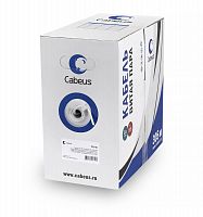 Кабель витая пара Cabeus UTP-2P-Cat.5e-SOLID-GY-500