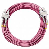 Патч-корды оптические Cabeus FOP-50-OM4-SC-SC-25m