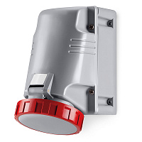 ДКС DIS5156356 Розетка настенная IP67 63A 3P+E 400В
