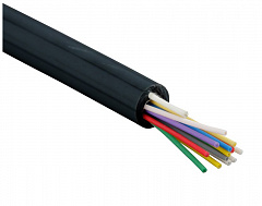 Hyperline FO-DPE-IN/OUT-9S-8-LSZH-BK Кабель волоконно-оптический 9/125 одномодовый, 8 волокон