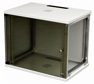 Настенный шкаф 19" серии SU 12U 600х400 дверь металл WZ-2733-01-M4-011