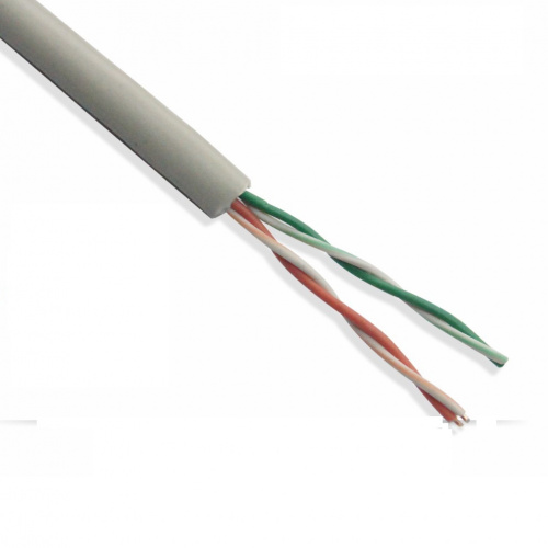 Кабель витая пара TWT TWT-5EUTP2PT-GY
