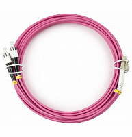 Cabeus FOP-50-OM4-LC-FC-7m Шнур оптический duplex LC-FC 50/125 mm OM4 7м LSZH