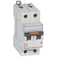 LEGRAND 409817 Авт.выкл.DX3 2П D2A 25кА