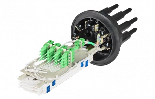 Муфты оптические Связьстройдеталь МКО-Г3/С09-1PLC16-SC/APC-20SC-20SC/APC-20SC/APC фото 2