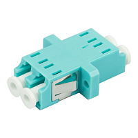 Datarex DR-541123 Адаптер оптический проходной LC-LC, OM3, дуплекс (duplex), бирюзовый