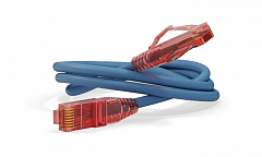 Hyperline PC-LPM-UTP-RJ45-RJ45-C5e-3M-LSZH-BL Патч-корд U/UTP, Cat.5е, LSZH, 3 м, синий