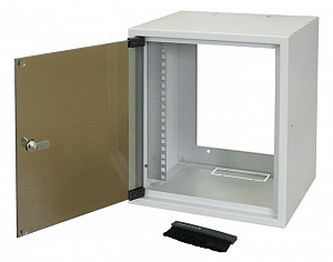 Настенный шкаф 10" серии SKI2 со стеклянной дверью WZ-3661-01-02-011