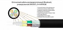 Волоконно-оптический кабель TELCORD FK-BRK-IN/OUT-9-4-HFFR