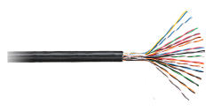 NETLAN EC-UU016-5-PE-BK-3 Кабель U/UTP 16 пар, Кат.5 (Класс D), 100МГц, одножильный
