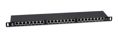 Патч-панели Cabeus PLHD-24-Cat.5e-SH-Dual-0,5U