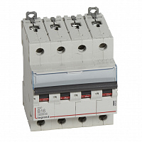 LEGRAND 407624 Авт.выкл.DX3 4П B16A 6000/10kA