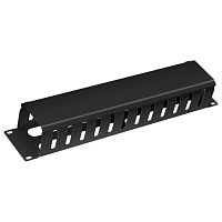 Кабельные организаторы (органайзеры) Cabeus JB07-2U-BK