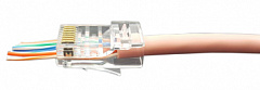 Hyperline PLEZ-8P8C-U-C5-100 Разъем легкой оконцовки RJ-45 (8P8C) под витую пару, категория 5 (50 µ