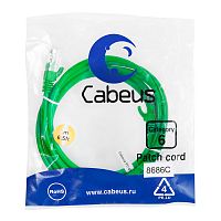 Патч-корды Cabeus PC-UTP-RJ45-Cat.6-5m-GN