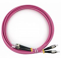 Патч-корды оптические Cabeus FOP-50-OM4-FC-ST-3m