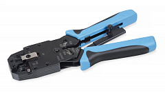 Cabeus HT-2008AR Инструмент обжимной для RJ-45, RJ-12, RJ-11 (8P8C, 6P6C, 4P4C), профессиональный, 