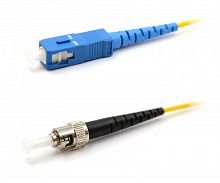 Патч-корды оптические Hyperline FC-S2-9-SC/UR-ST/UR-H-1M-LSZH-YL
