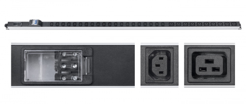 Блоки силовых розеток Cabeus PDU-32-10C19-20C13-B-T