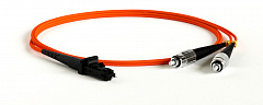 Hyperline FC-D2-62-FC/PR-MTRJM/PR-H-10M-LSZH-OR Патч-корд волоконно-оптический (шнур) MM 62.5/125