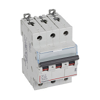 LEGRAND 407289 Авт.выкл.DX3-E C10 3П 6000/6kA