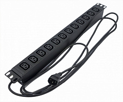 Hyperline SHE19-12IEC-2.5IEC Блок розеток для 19