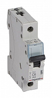 LEGRAND 403913 Автоматический выключатель TX3 6000, 10 кА, тип характеристики C, 1П, 230/400 В~, 6 А