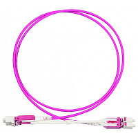 LANMASTER LAN-2LC-2LC/OM4H-2.0 Патч-корд оптический дуплексный, LC-LC, для панелей высокой плотности