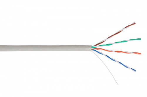 Кабель витая пара NETLAN EC-UU004-5E-PVC-GY