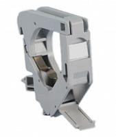Hyperline FP-IE-DIN-KJ-1-GY Крепление для Keystone Jack на DIN-рейку в распределительные щиты для пр