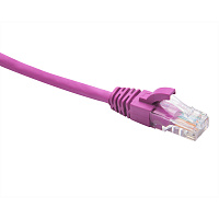 Datarex DR-181705 Коммутационный шнур U/UTP категория 5e LSZH нг(А)-HF 0,5 м, маджента