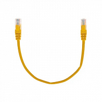 REXANT 02-0105-03 Патч-корд U/UTP, Cat.5е, LSZH, 0.3 м, желтый