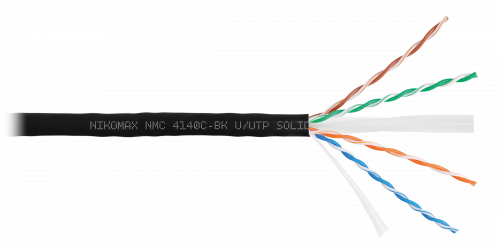 Кабель витая пара NIKOMAX NMC 4140C-BK