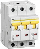 Автоматические выключатели IEK MVA31-3-063-C